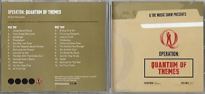 £6.99 • Buy The James Bond Tribute Band Q The Music Show 2 X CD Album Quantum Of Themes