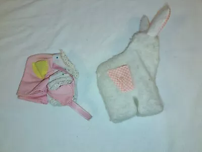 Vintage 1980s G1 My Little Pony Baby Wear Bunny Suit Overalls Clothing Outfits • £10