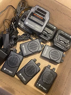 Motorola Minitor V (5) UHF 457.0125 461.9875 MHz Pagers • $250