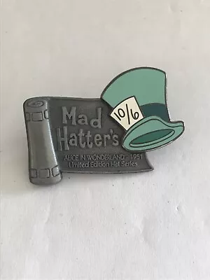 Disney Pins WDW Hat Series Mad Hatter • $14.92