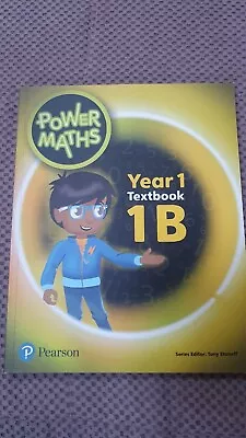 Power Maths Year 1 Textbook 1B (Paperback 2017) • £5