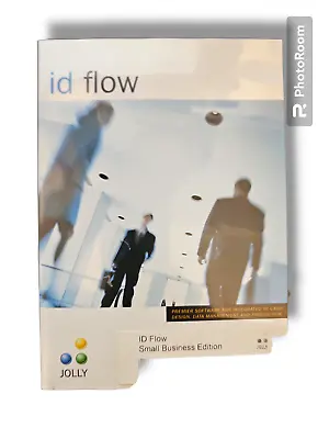 Jolly Id Flow Small Business Edition Software Windows 2000 XP 2003 Vista Badge • $99.99