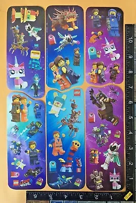 $1.69 • Buy Lego Tm By Movie 2, 6 Little Sheets Beautiful Stickers #legos