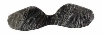 Grey Pilot Aviator Moustache Tash Self Adhesive Fancy Dress Accessory • £2.99