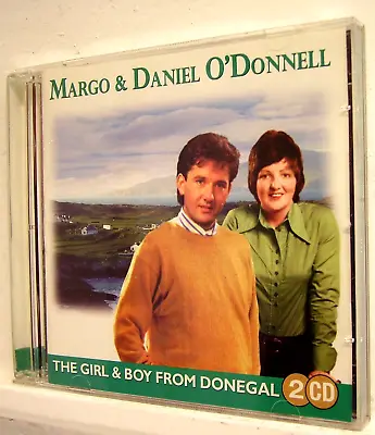 MARGO & DANIEL O'DONNELL - 'The Girl & Boy From Donegal' -x 2 CD(CD 2007)**EXC** • £1.57