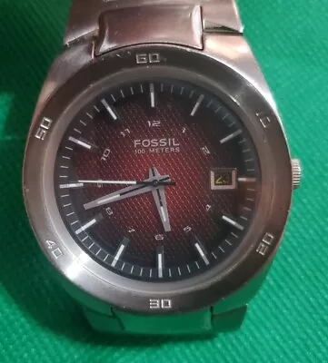 Fossil AM3941 Stainless Steel Watch • $46