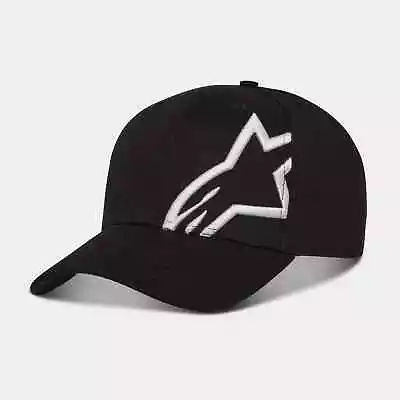 ALPINESTARS ASTARS CORP SNAP 2 Hat Black/White AS1181009102000 Snapback • $34.99