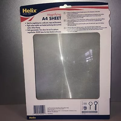 Helix A4 Size Magnifying Sheet • £2.50