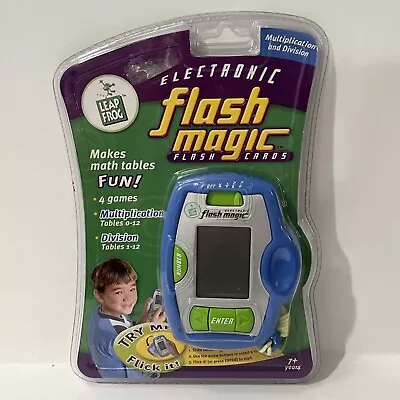 Leap Frog Electronic Flash Magic Flash Cards Multiplication & Division NEW • $11.04