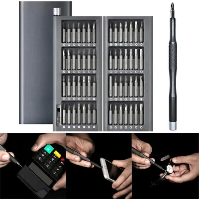 57Pcs Mini Precision Screwdriver Set Tool Laptop Watches Mobile Repair Micro NEW • £11.96