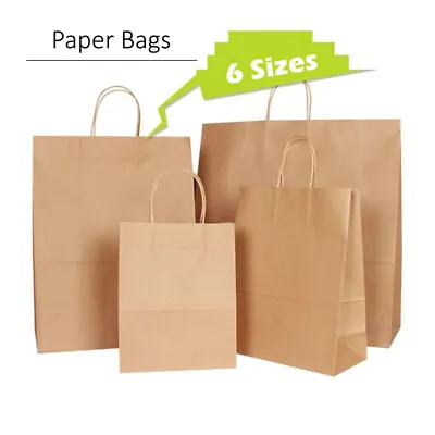 £211.49 • Buy Quality Carrier Brown Kraft Paper Gift, Fashion Bags Strong Twisted Handle Cheap
