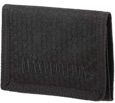 Maxpedition AGR Tri Fold Wallet Ripstop Black #TFWBLK • £14.99