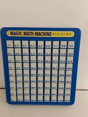 Magic Math Division Machine Children’s Educational Game 1993 (C8) • $23