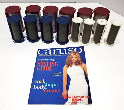 Caruso Steam Hair Setting REPLACEMENT Rollers Curlers 3 Sizes Set Of 14 • $18.79