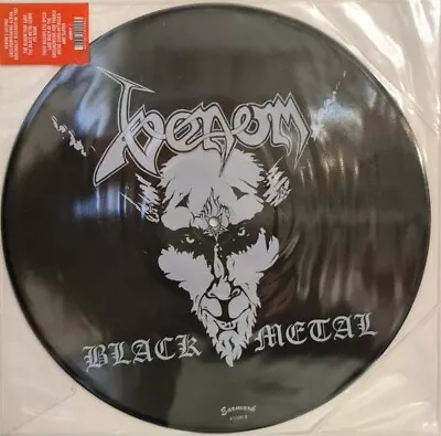 Venom - Black Metal LP - Picture Disc Vinyl Record - Black Metal Album - 2003 • $49.99