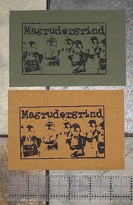 Magrudergrind Patch Punk Crust Doom Man The Bastard Kill The Client Hellnation • $5.99