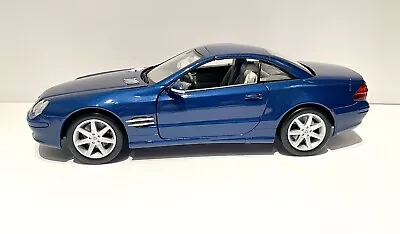 Maisto Mercedes-Benz SL Class Blue 1:18 Scale Diecast Model Car READ DESC. • $29.95