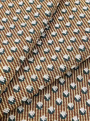 Braquenie Polka Dot Cotton Pinned Epingle Velvet Fabric- Montresor / Miel 3.1 Yd • $418.50