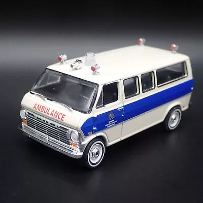 1969 69 Ford Econoline Ontario Hospital Ambulance 1:64 Scale Diecast Model Car • $9.99