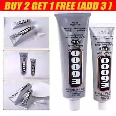 OFFICAL 110ML E6000 Glue Industrial Strength Crafts Diy Rhinestones • $9.99