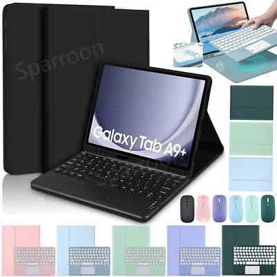 For Samsung Galaxy Tab A9+ A8 S9 FE S7 S6Lite Touchpad Keyboard Mouse Smart Case • $29.99