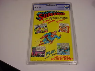 1966 Superman Golden Record Comic #nn  Cbcs 9.6 Wp Blue  Free Ship • $499.99