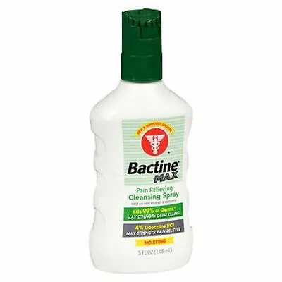 £16.08 • Buy Bactine Max Pain Relieving Cleansing Spray 5 Oz