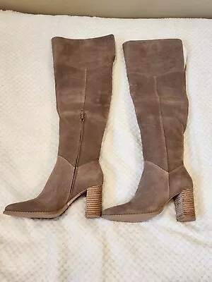 🌺Crown Vintage Emira 2 Over-The-Knee Boot Color - Taupe Size 7 MSRP $160 • $79.97