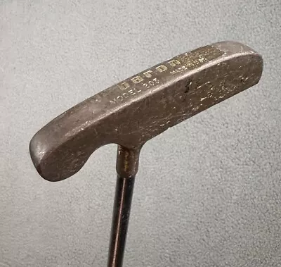 Vintage Baron Model 203 Putter Right Handed Brass Golf Club USA Made • $12.99