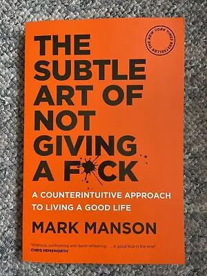 $19.99 • Buy The Subtle Art Of Not Giving A F*Ck By Mark Manson (Paperback, 2018)