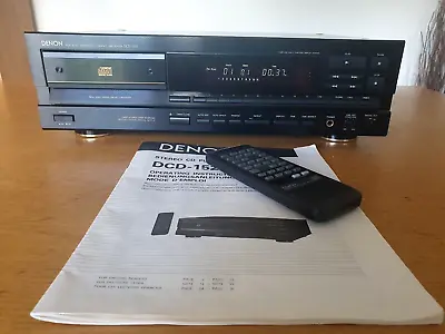 £225 • Buy Denon DCD-1520 CD Player VGC Serviced New OEM Sony KSS-151A Laser Remote Manual