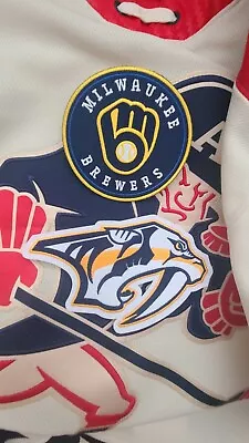 Brewers And Nashville Predators Patch Set For Milwaukee Admirals AHL Jersey • $19.99