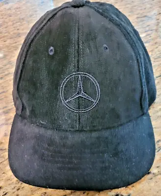 Mercedes-Benz Hat Cap Black Embroidered Logo Adjustable Strap Unisex • $19.95