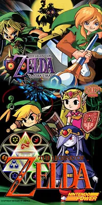 Zelda Nintendo Power Poster Ultra Durable Material • $8.75