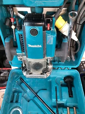 Makita RP2301FCX.  1/2”Plunge Router 110v In BoxPlease Check What’s In The Box • £179.99