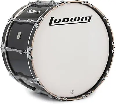 Ludwig LUMB24PB Ultimate Marching Bass Drum - 14 Inches X 24 Inches Black • $823.99