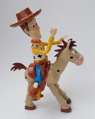 £15 • Buy Rare Woody And Bullseye Toy Story 2 Wind Up Moving Toy 7  Tall