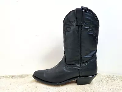Laredo Ladies Cowboy Boots Leather Black UK 5 EU 38 US 7.5 • £19.97