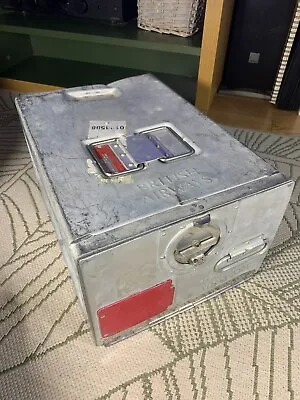 British Airways 747 Aluminium Galley Box - Storage • £75