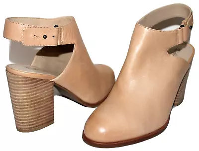 Miss Albright Specialty Albufeira Nude Vachetta Leather Bootie 8 US 38.5 New #4 • $99.99