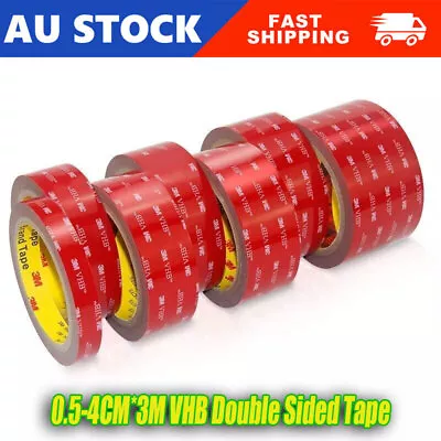 3M VHB Double Sided Tape Heavy Duty Mounting Tape For Car Home And Office AU • $9.99