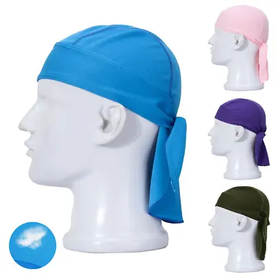 UV Protection Helmet Liner Skull Cap Dew Rags Head Wrap Beanie Hat For Men Women • $4.99