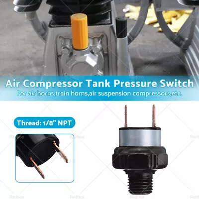 90-120 PSI 1/8  NPT End Air Compressor Pressure Tank Control Switch Off • $17