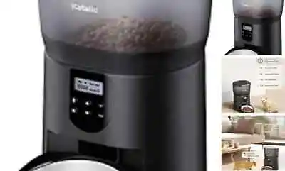 Automatic Cat Feeders  16.9cup/140.8oz Automatic Cat Food Dispenser 4 Meals  • $59.23