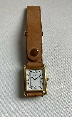 ESQ Swiss Dress Watch  Esquire ~ Very Nice ~  By Movado  • $100