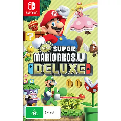 New Super Mario Bros U Deluxe - Nintendo Switch • $79.95