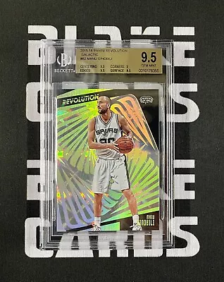 2015-16 Panini Revolution Manu Ginobili Galactic BGS 9.5 San Antonio Spurs #82 • $16.50