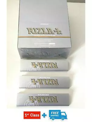 Rizla Blue  Slim / Silver Slim King Size Rolling Papers 102030 & 50 Booklets  • £2.66