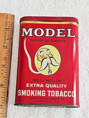 Vintage Advertising Empty Model High Smoke Version Vertical Pocket Tobacco Tin • $39.99