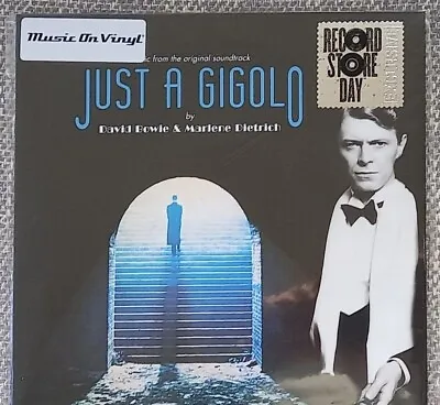 David Bowie & Marlon Dietrich - Just A Gigolo - 2019 RSD Blue Vinyl - Mint • £15